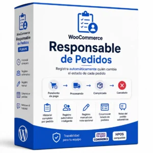WooCommerce Responsable de Pedidos